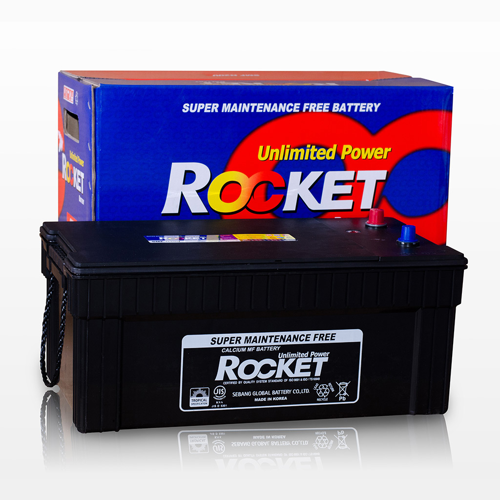 Ắc quy Rocket 120ah - 12v (N120) bán tại Hà Nội