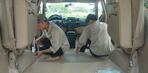 Bọc lót sàn da ô tô - dịch vụ chuyên nghiệp tại Hà Nội